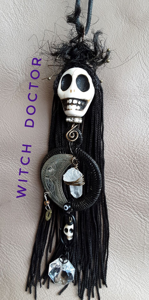 WITCH DOCTOR HEADBAND W/FEATHER, SKULLS & BONES - Imaginations Costume &  Dance