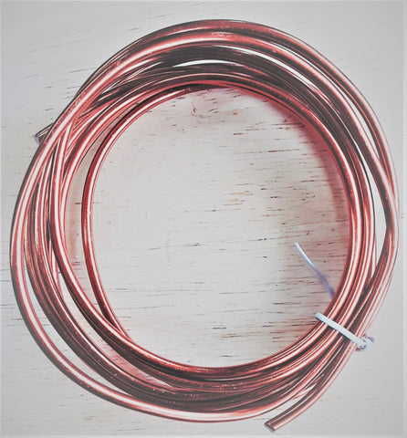 12 gauge aluminum craft and jewelry wire, 2mm round, 39 ft., hot pink –  PlumBazaar